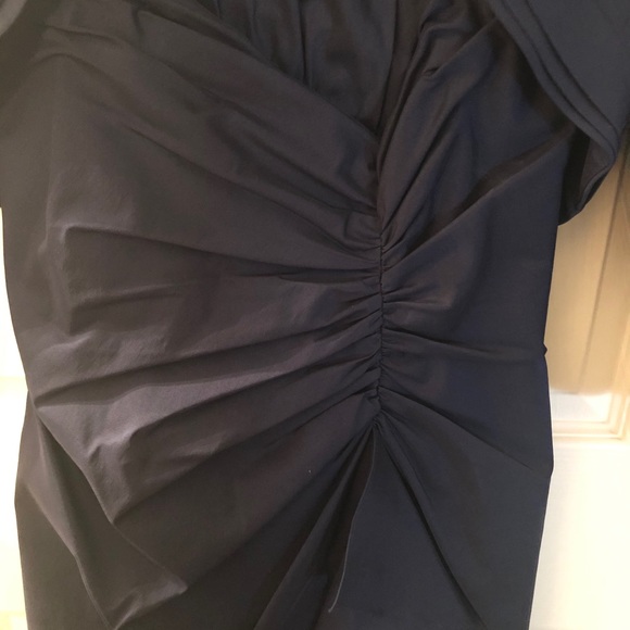 Adrianna Papell Dark Blue Mother-In-Law Dress - Picture 6 of 8
